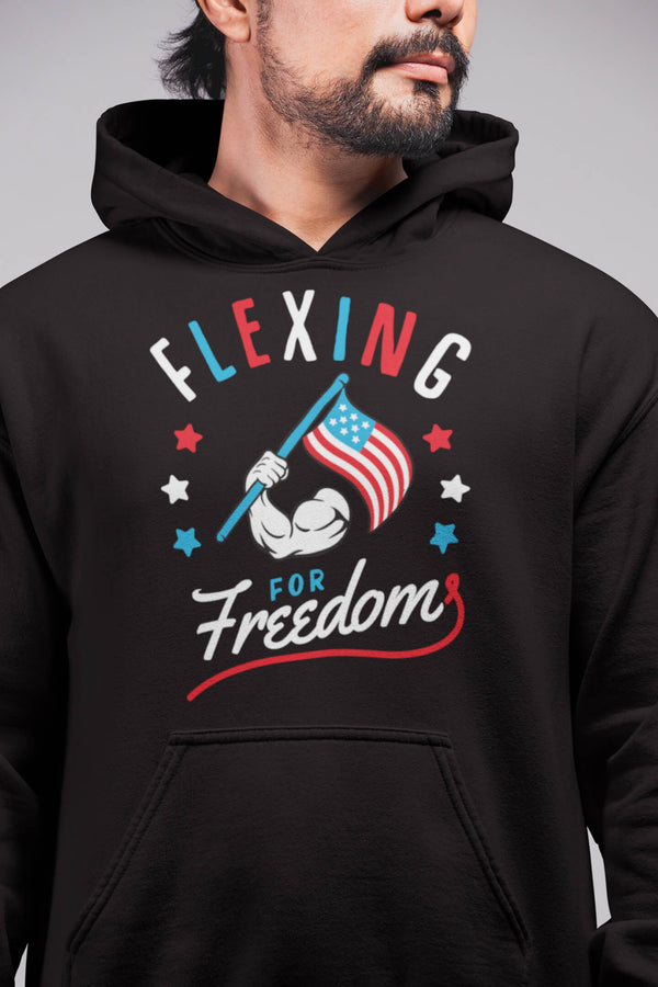 Flexing for Freedom Hoodie
