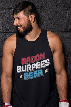 Bacon Burpees Beer Tank Top