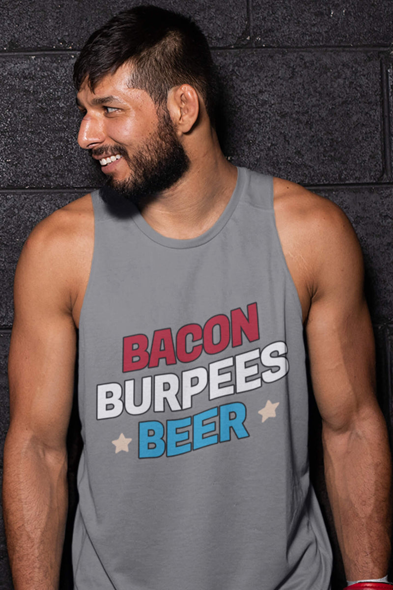 Bacon Burpees Beer Tank Top