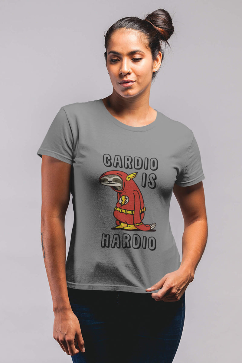 CARDIO IS HARDIO T-SHIRT