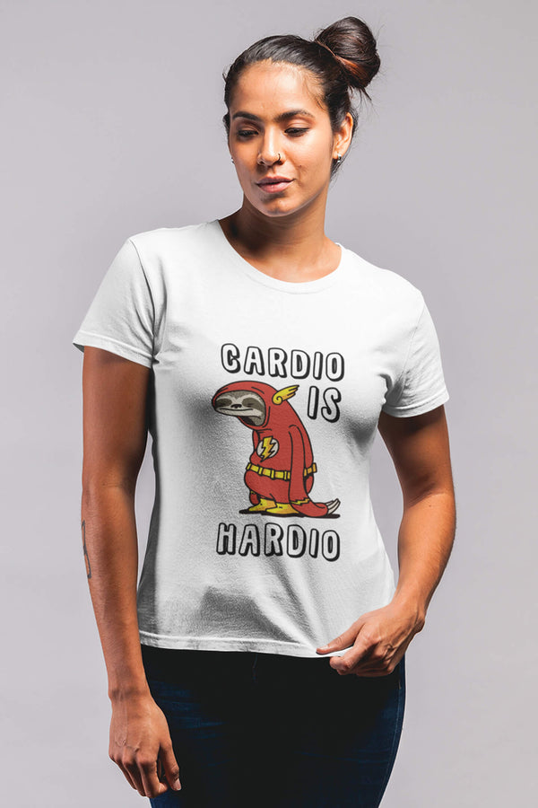 CARDIO IS HARDIO T-SHIRT