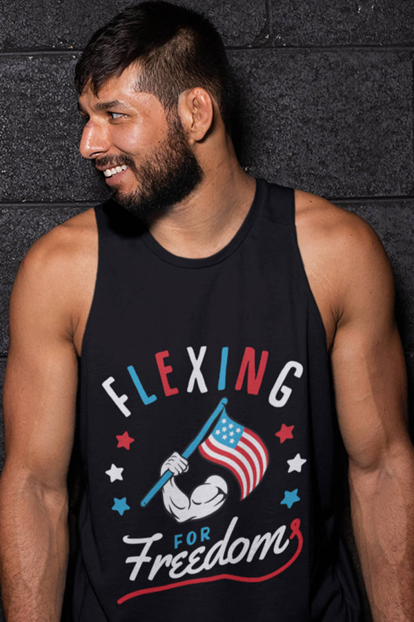Flexing for Freedom Tank Top