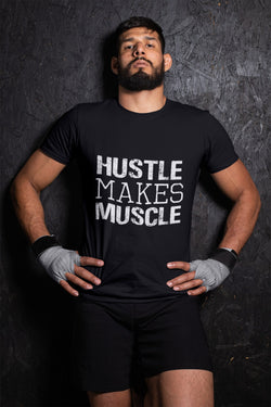 Hustle Makes Muscle T-Shirt